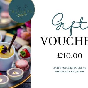 £10.00 gift voucher to use in The Truffle Pig Hythe